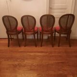 Set of 4 Louis XVI style chairs