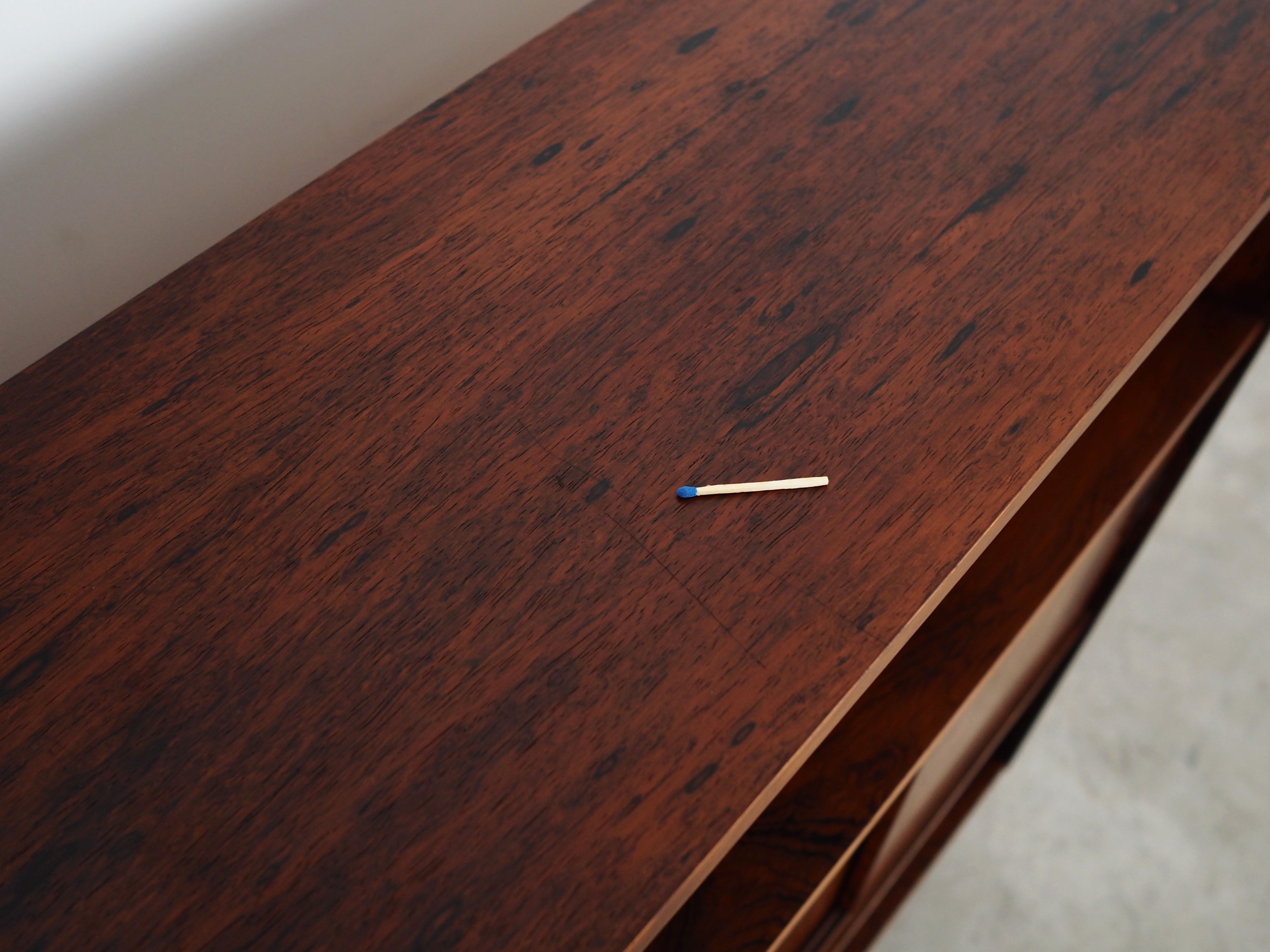 Rosewood bookcase, Danish design, 1970s, production: Farsø Møbelfabrik