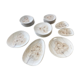 Pornic earthenware service