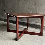 Danish rosewood coffee table by dyrlund, 1960s