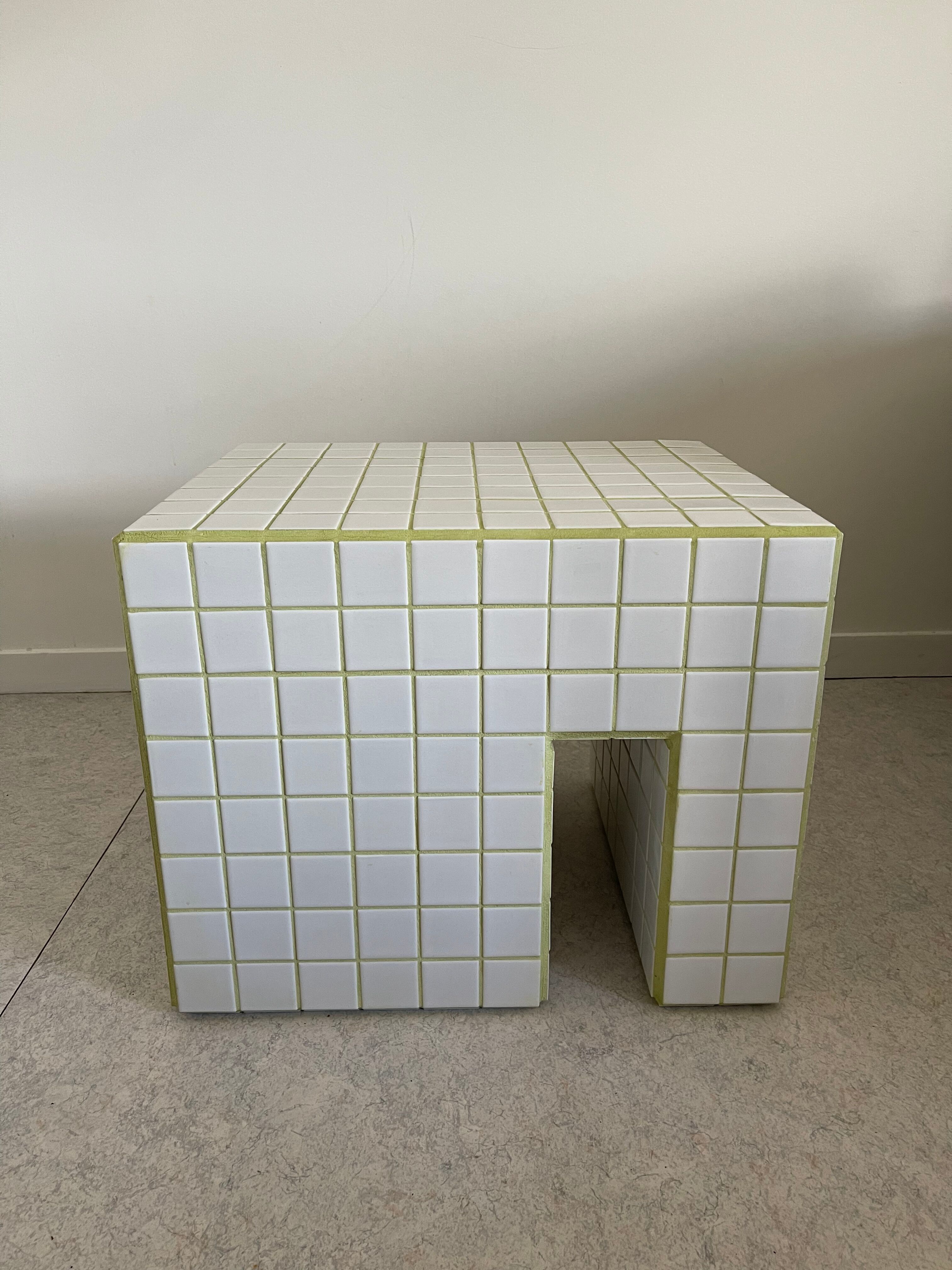 Ceramic bedside table