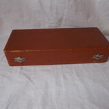 Louche à légumes art déco métal argenté