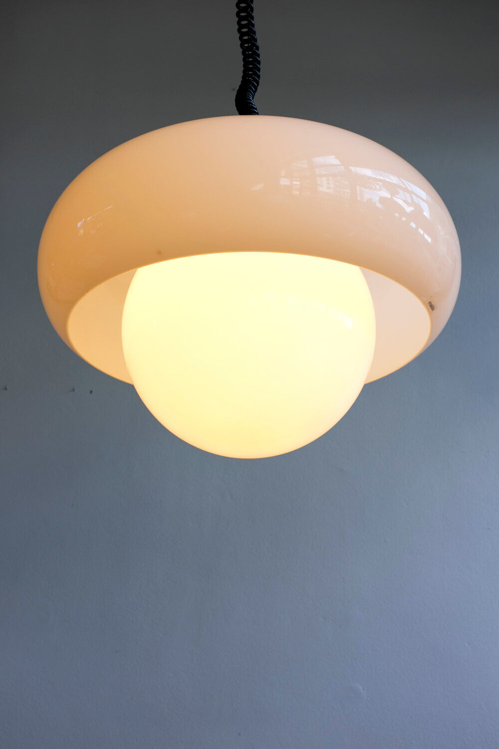 Space Age Guzzini hanging lamp by Meblo, 1970