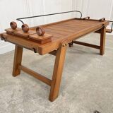 50s coffee table by Jacques Adnet