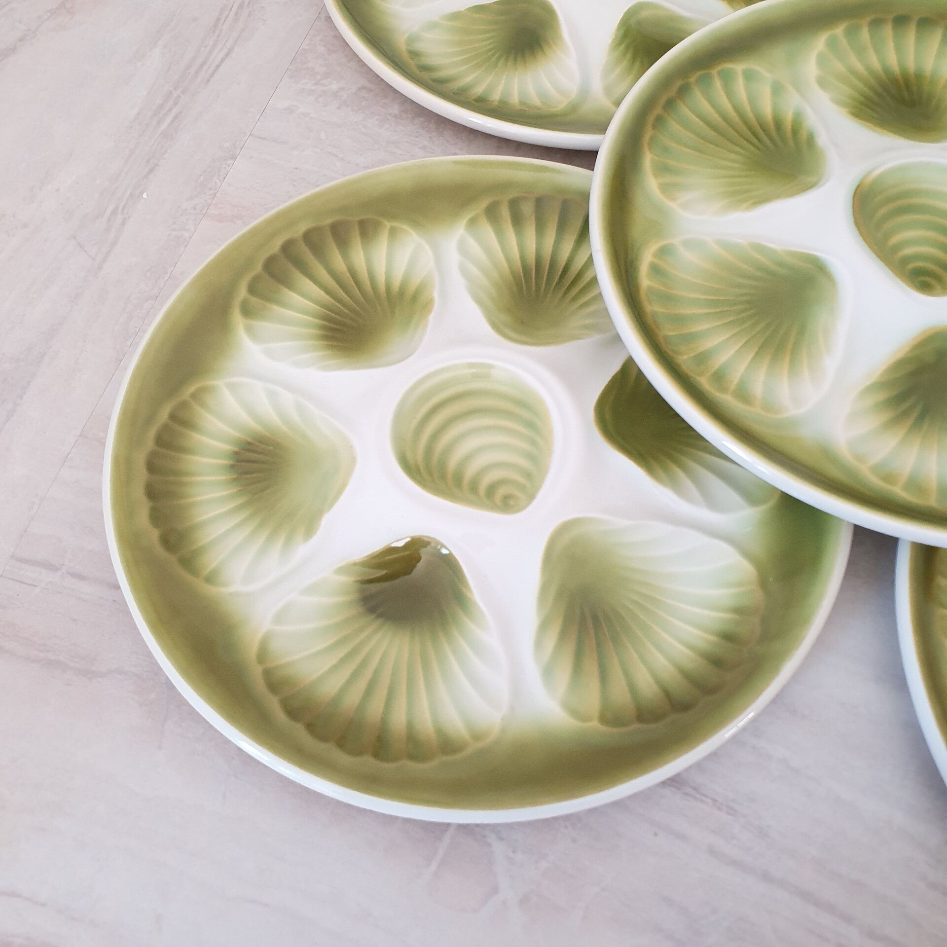 Shell plates Moulin des Loups Orchies