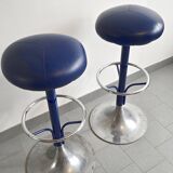 Pair of vintage 1970s bar stools