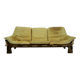 1970s Three Seater leather Sofa , Brazil