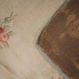 Antique Savonnerie French Carpet 1890 Handwoven Traditional French Antique Rug- 366x274cm