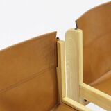 Ibisco cognac leather dining room chairs , set of 6