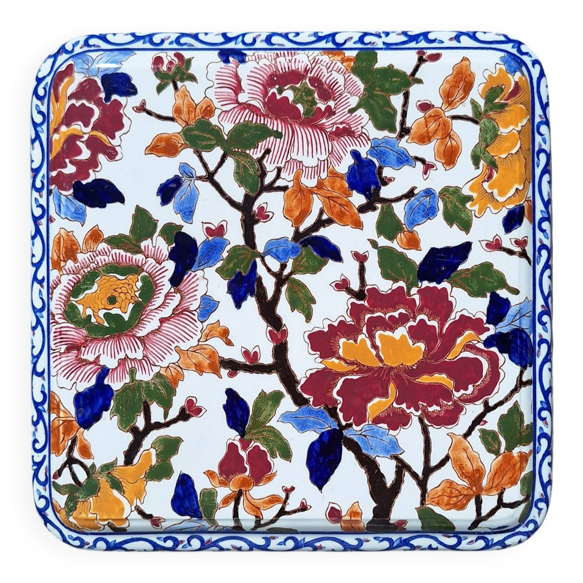 Gien trivet model peony