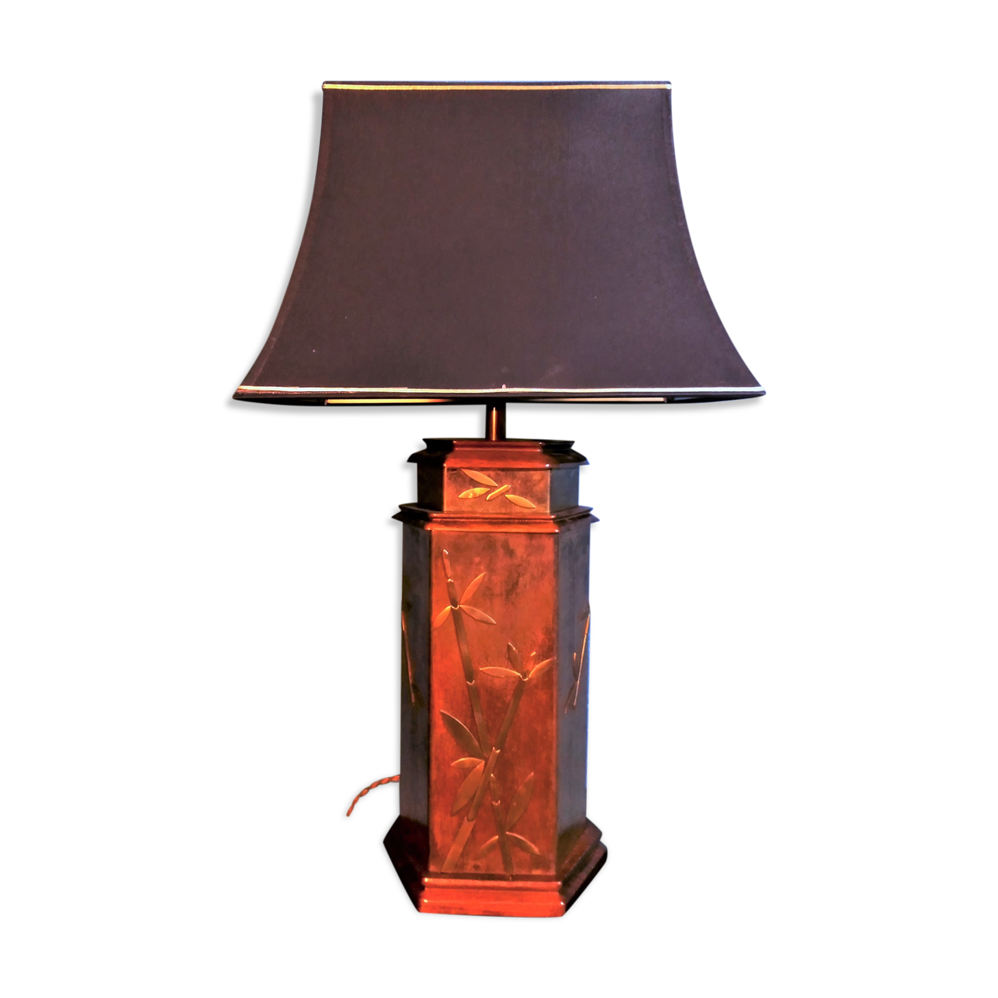 Lampe cuivre, 1970s
