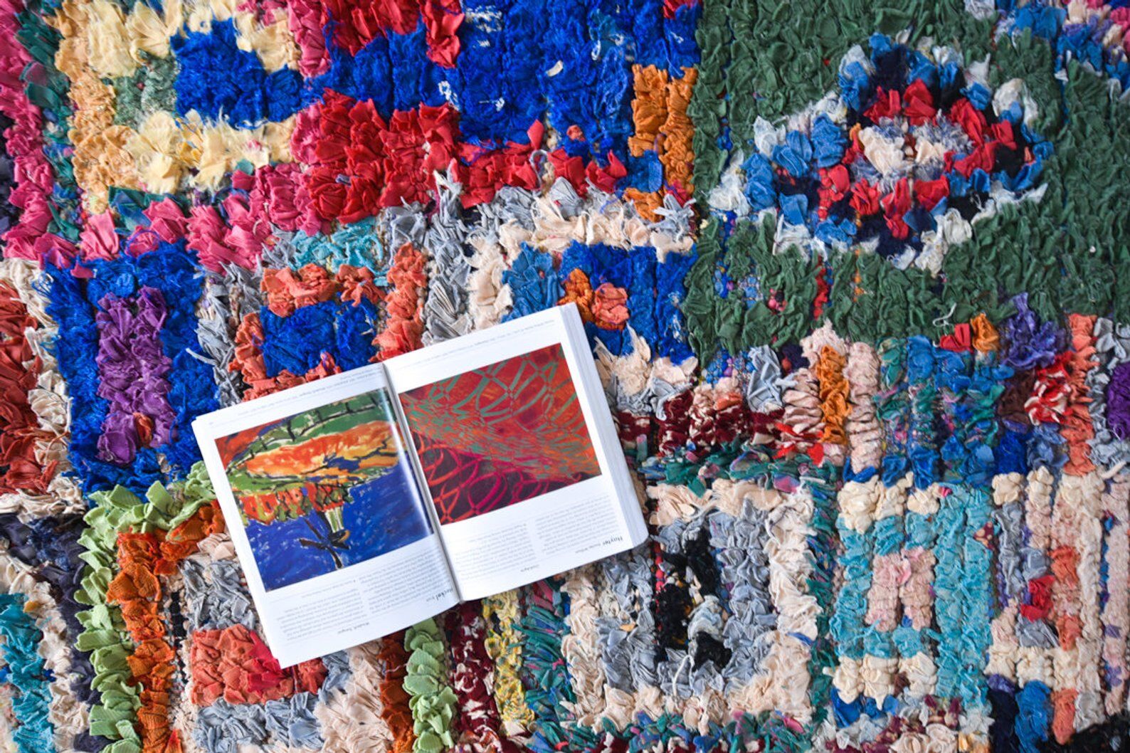 Carpet boucherouite 95x215cm