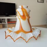 Lampshade Murano pendant light vintage 60s