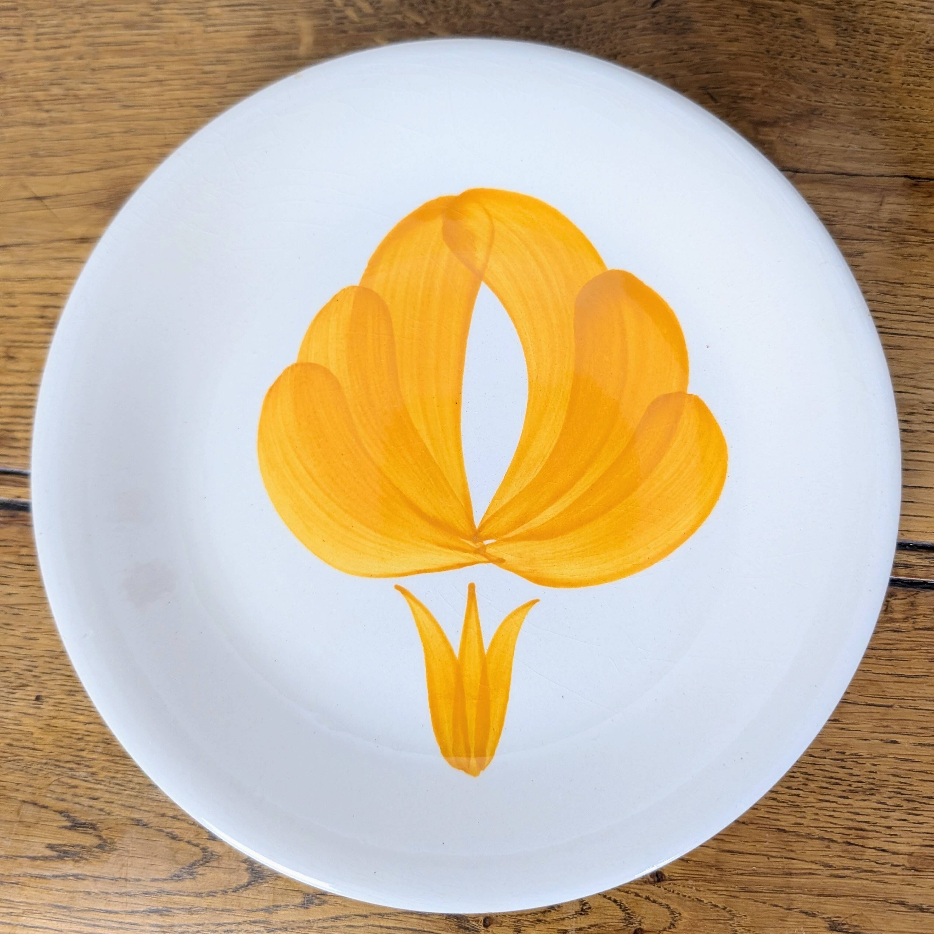 Set of floral dessert plates San Giovanni Valdarno