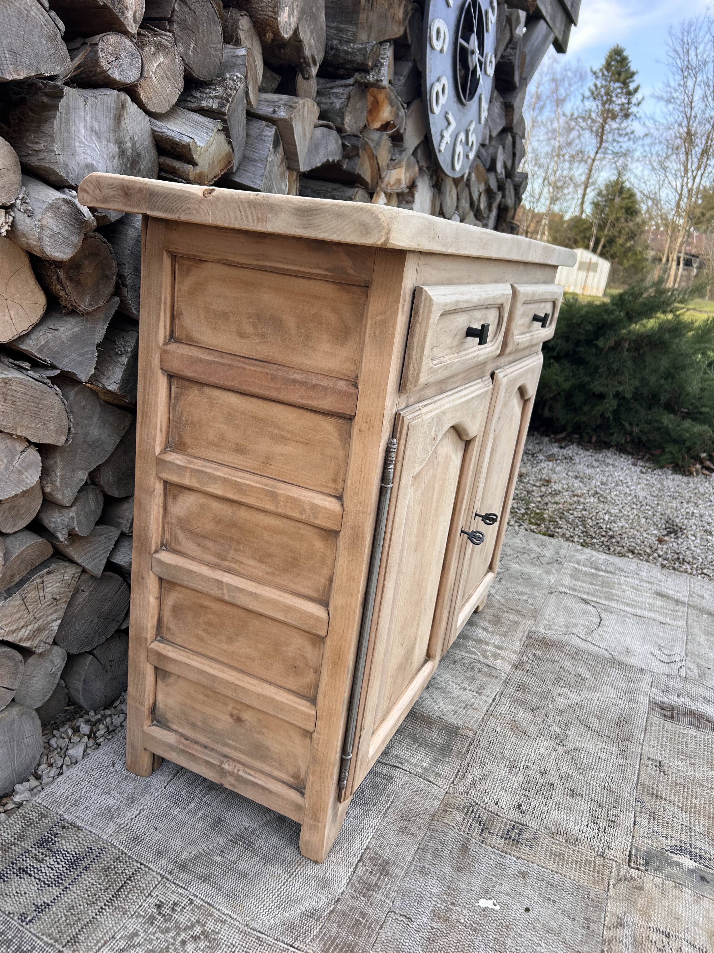 Solid oak sideboard