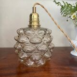 Amber glass pendant lamp Helena Tynell