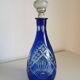 Carafe et 6 verres - verre taillé