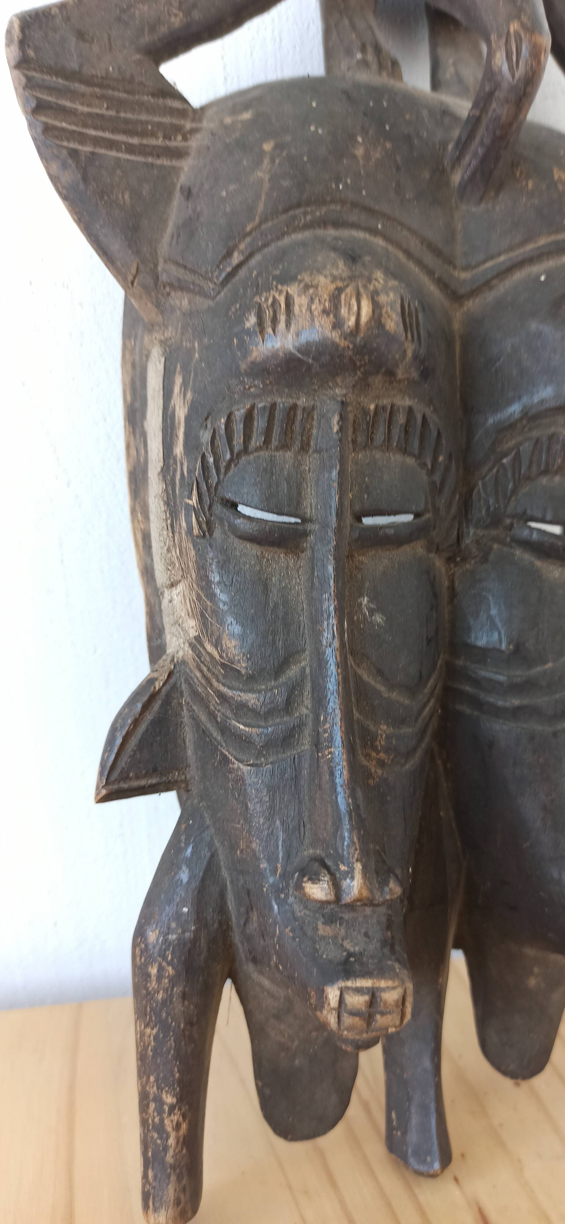 Senufo mask from Ivory Coast - African tribal art