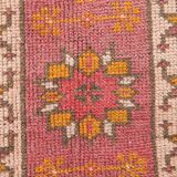 Tapis oriental turc rouge et bleu, 144 x 245 cm