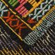 7x9 Yellow Green Handmade Wool Scandinavian Kilim Rug