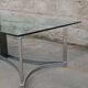 1970s glass and chrome table, 300 cm, for 12 people.
