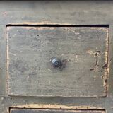 Green patina workshop furniture