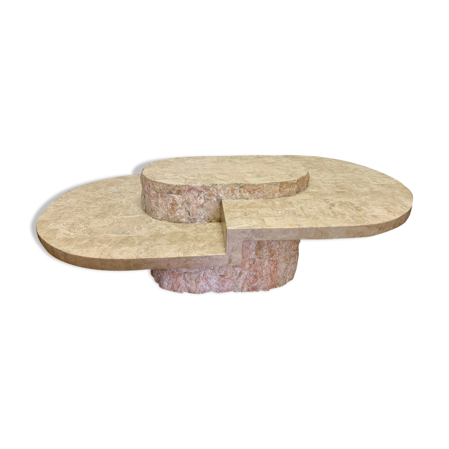 Table basse travertin Magnussen Ponte