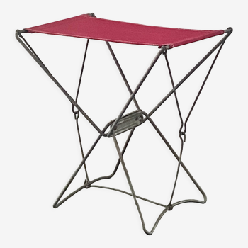 Camping folding canvas stool