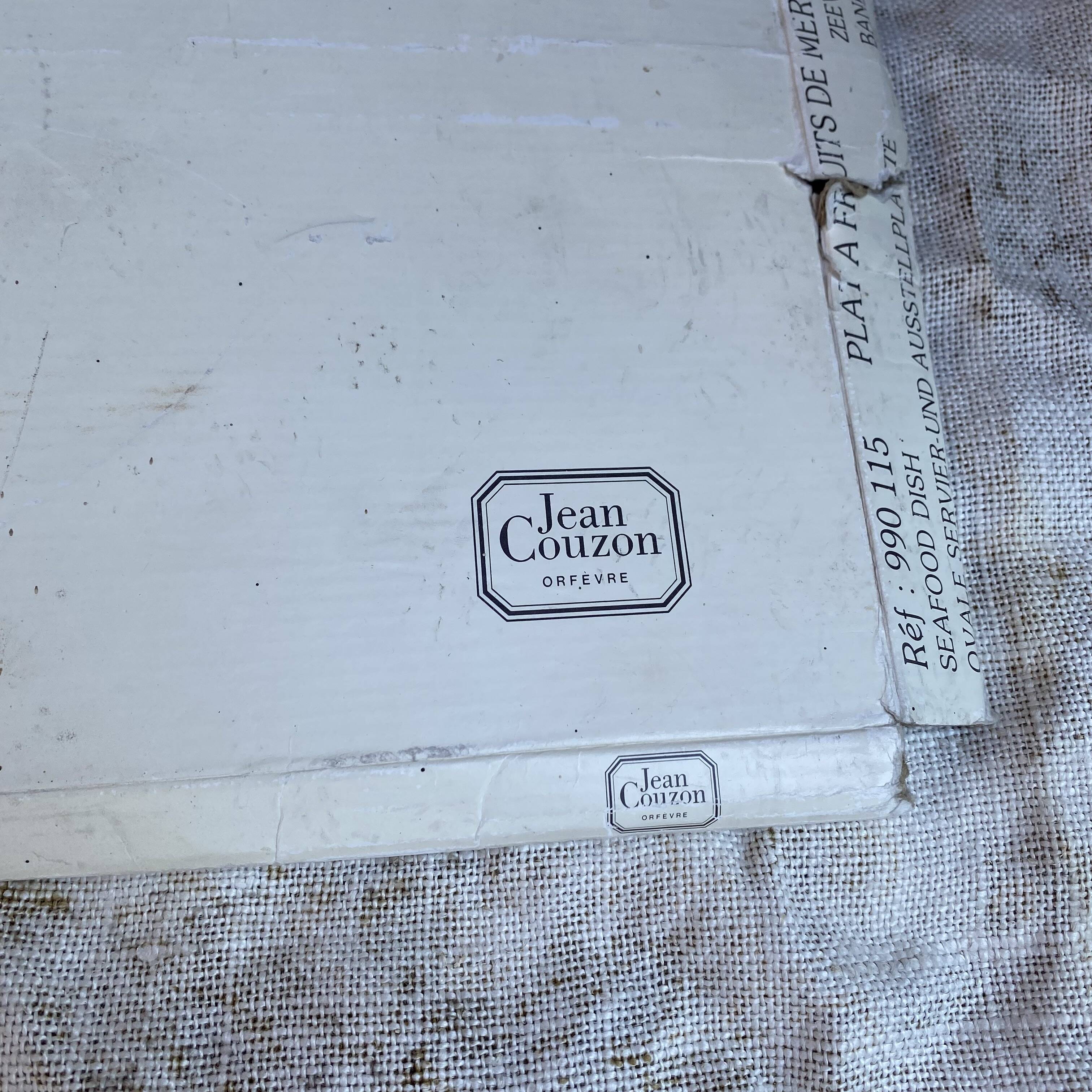 Stainless steel plate for fish and shellfish Jean Couzon