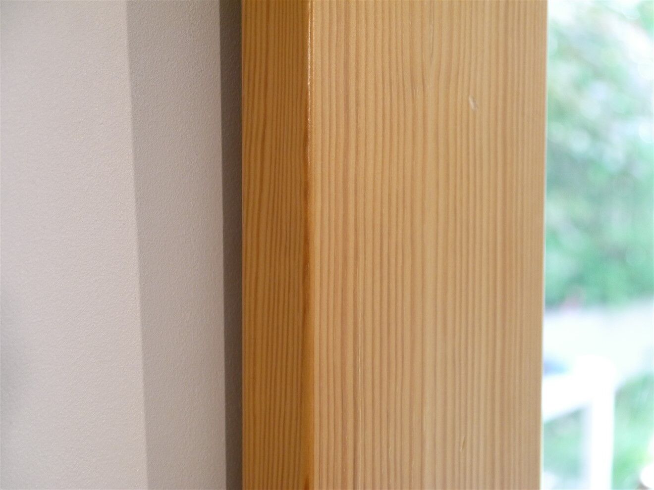 Miroir scandinave en pin 1970