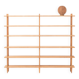 Shelving unit by W. Lutjens for Gouda den Boer, 1950's