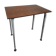 Vintage industrial school tables – steel and composite