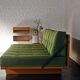 Kai Kristiansen, two tables nightstands oak, Denmark around 1960