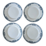4 Lily Longchamp dinner plates