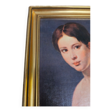 Oil Painting Bust of David's Maiden