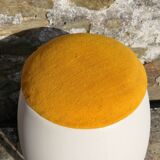 Pouf Vintage Design ou Tabouret / Coffre à linge Œuf Allibert