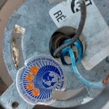 Adjustable wall lamp in brushed aluminum 1960/70