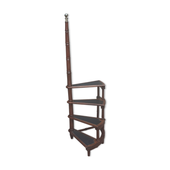Vintage library staircase