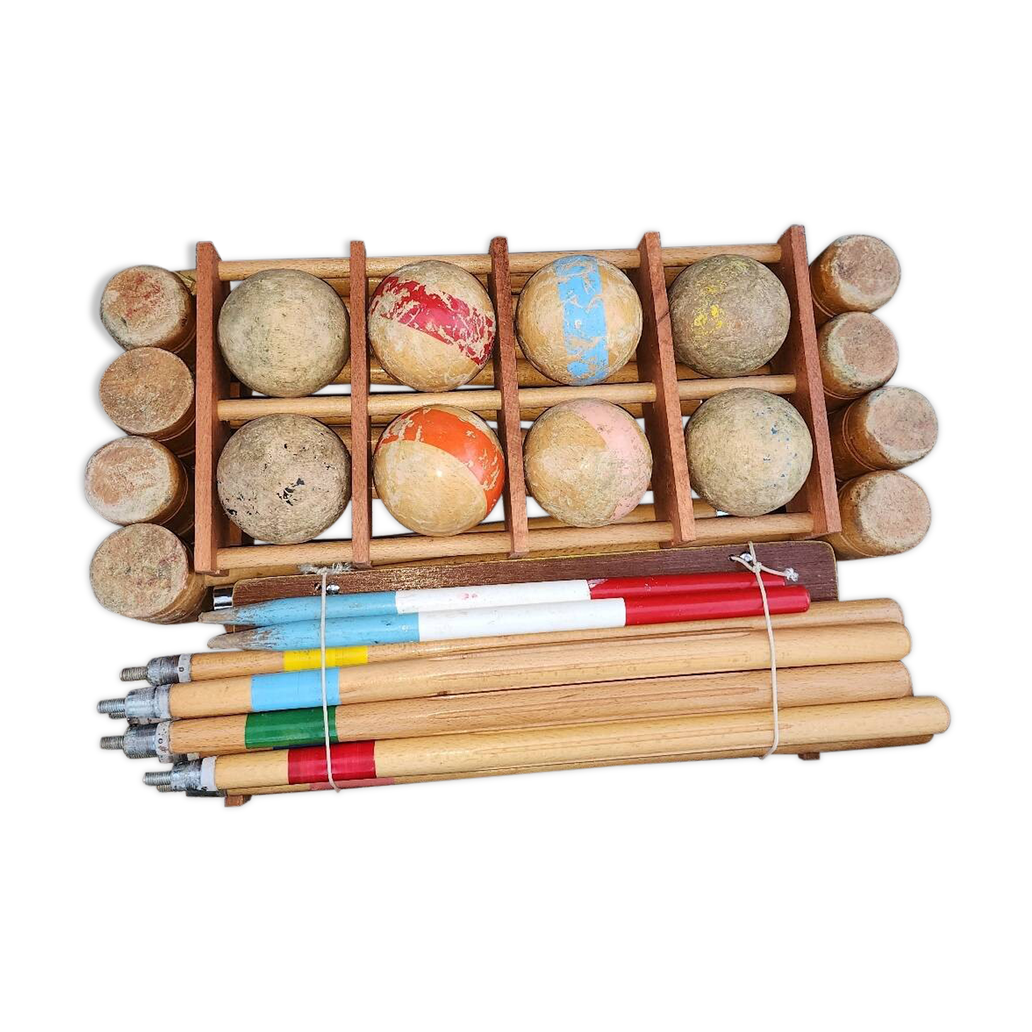 Vintage croquet sets