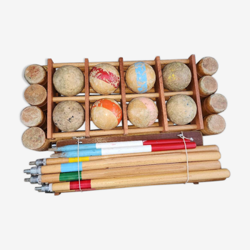 Vintage croquet sets