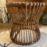Rattan stool 1960