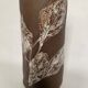 Vintage signed terracotta vase