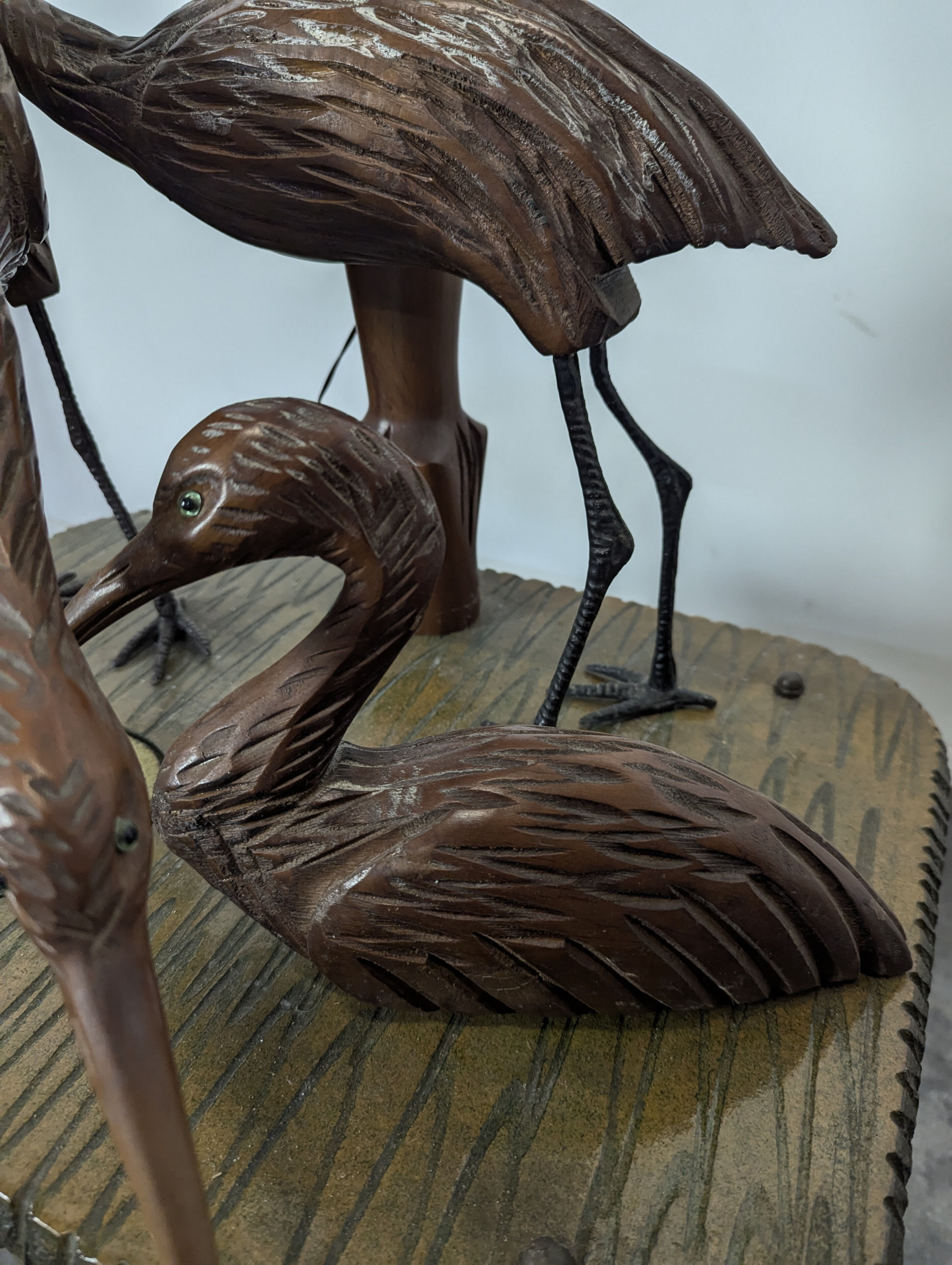 Palm tree floor lamp by Alberto Tura from the 1950s.