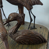 Palm tree floor lamp by Alberto Tura from the 1950s.