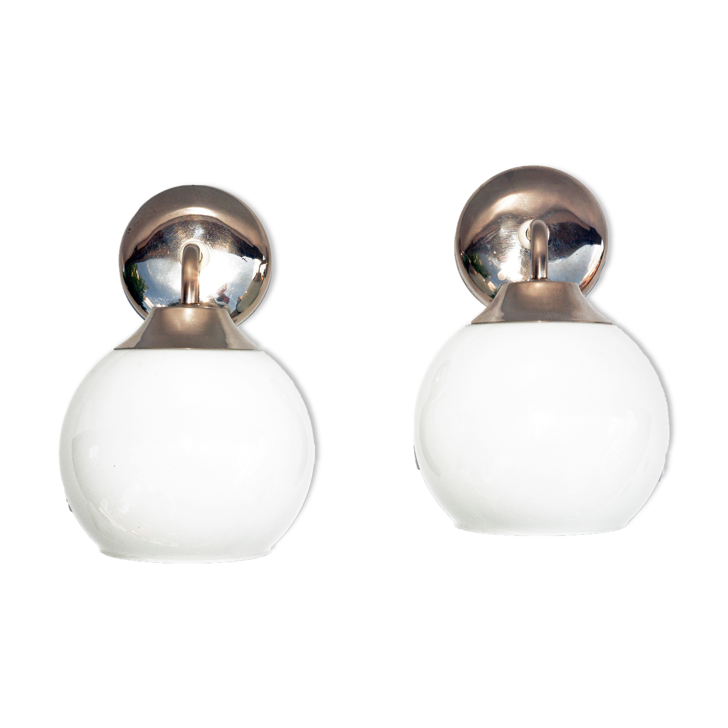Pair of VEB Vereinige Gorlitz sconces, Germany in the 1950s