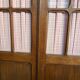 Ancienne Armoire parisienne vitrée en bois