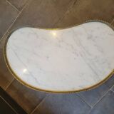 Carrara marble kidney table