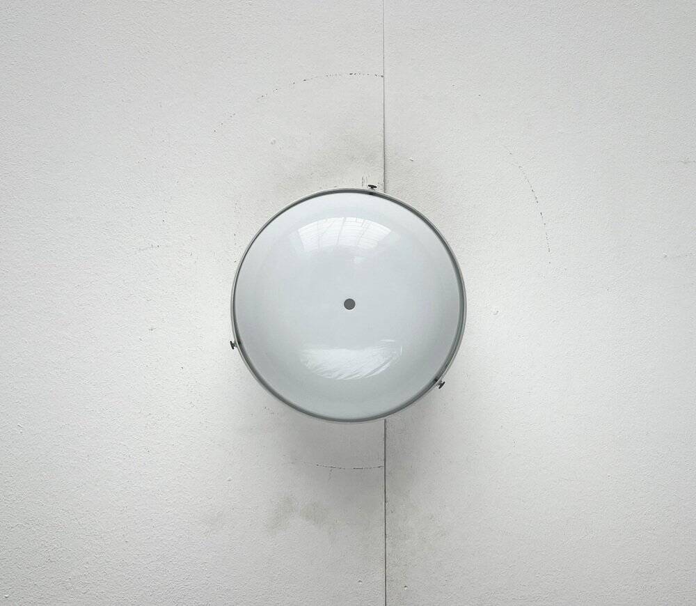 Mid-century Italian space age ceiling lamp by Gianemilio, Pietro and Anna Monti for Kartell, 1950s.