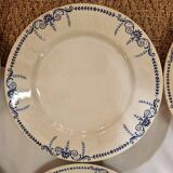 Lunéville plates Austerlitz model from 1890