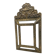 Miroir en laiton à parcloses du XIXe